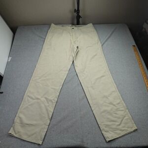 Tommy Bahama Pants Mens 36x34 Beige Boracay Tencel Cotton Straight Leg